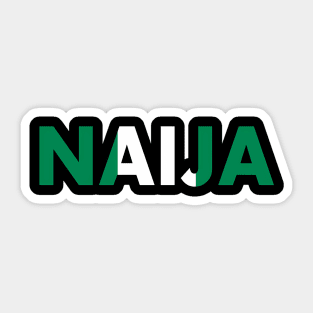 Nigerian Pride Flag Naija Sticker